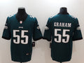 Men's Philadelphia Eagles Brandon Graham #55 Midnight Green Game Jersey1