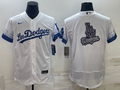 Men's Los Angeles Dodgers White Replica Player Jersey1