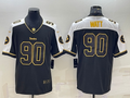 Men's Pittsburgh Steelers #90 T.J. Watt Black Game Jersey1