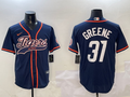 Men's Detroit Tigers Riley Greene #31 Navy Player Jersey