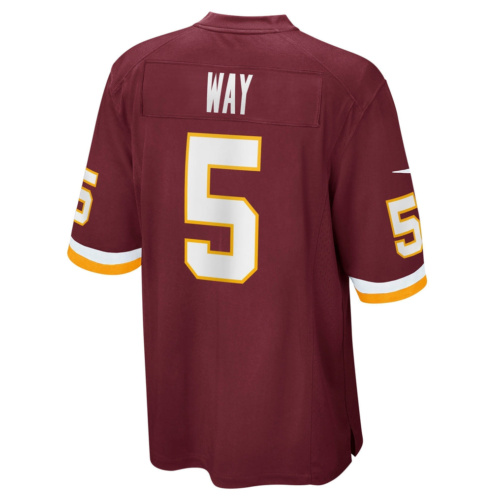 Tress Way Washington Football Team Nike Game   Jersey - Burgundy