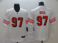 Men's San Francisco 49ers Nick Bosa #97 White Vapor Limited Jersey1