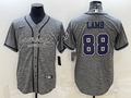 Men's Dallas Cowboys CeeDee Lamb #88 Gray Player Jersey1 Joint Edition
