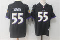 Men's Baltimore Ravens Terrell Suggs #55 Black Game Jersey1