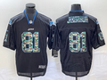 Men's Detroit Lions Calvin Johnson #81 Black Player Jersey1