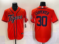 Men's Detroit Tigers Kerry Carpenter #30 Orange Limited Player Jersey