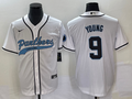 Men's Carolina Panthers Bryce Young #9 White Game Jersey1 Joint Edition