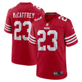 Christian McCaffrey San Francisco 49ers Nike Game   Jersey - Scarlet