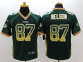 Men's Green Bay Packers Jordy Nelson #87 Green Game Jersey1