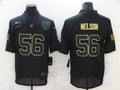 Men's Indianapolis Colts Quenton Nelson #56 Black Game Jersey1