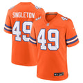 Alex Singleton Denver Broncos Nike Alternate Game Jersey -  Orange