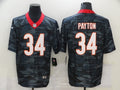 Men's Chicago Bears Walter Payton #34 Gray Camouflage Game Jersey1