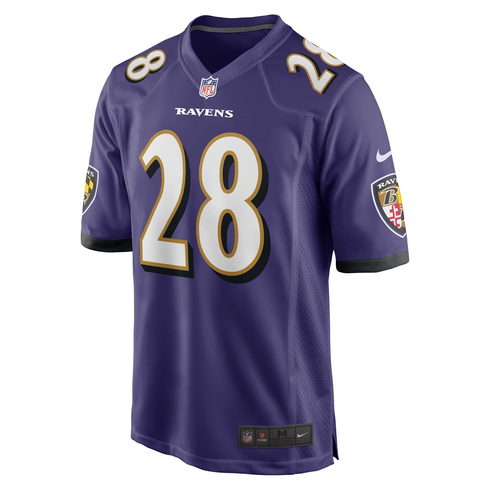 Trayvon Mullen Jr. Baltimore Ravens Nike Team Game Jersey -  Purple