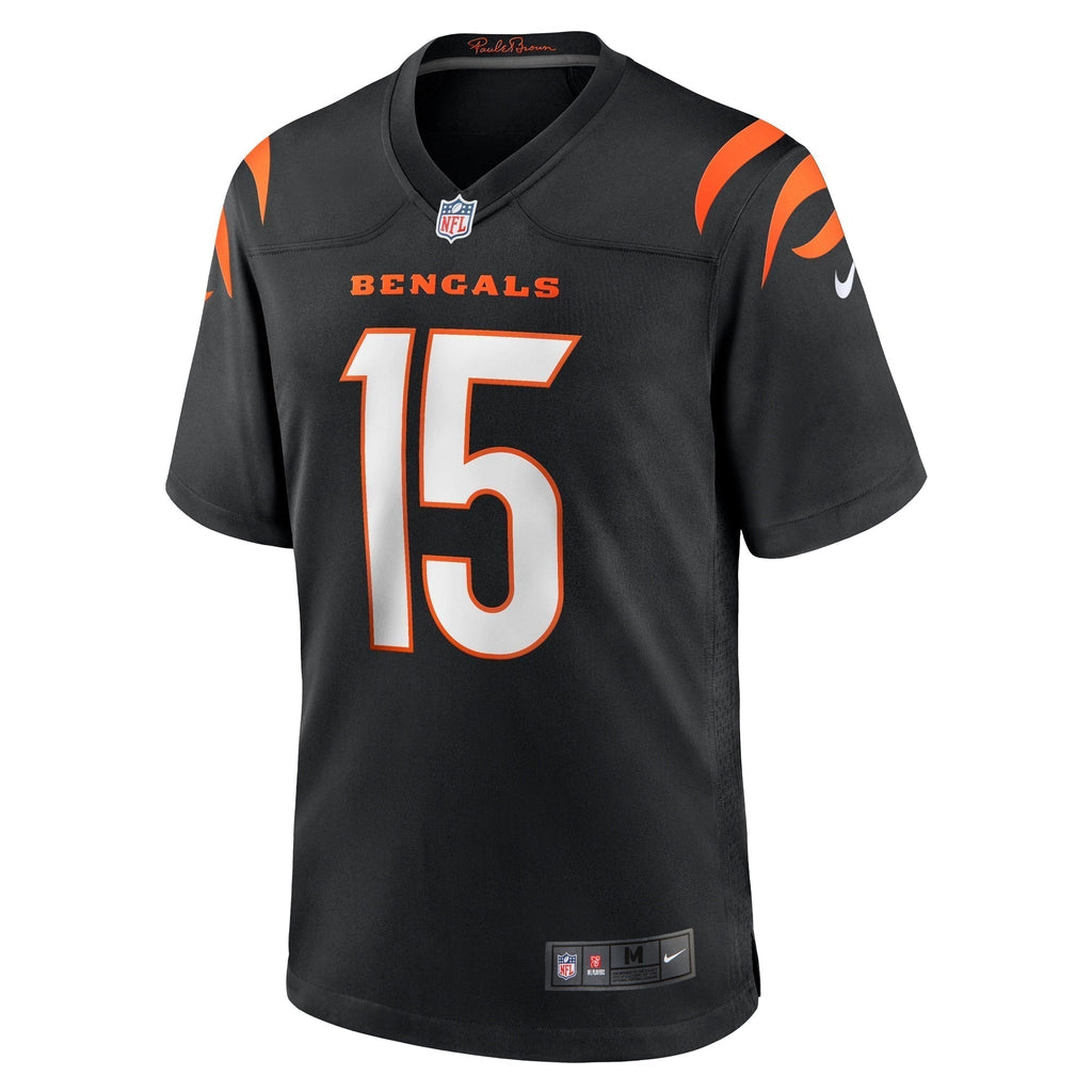 Will Grier Cincinnati Bengals Nike Team Game Jersey -  Black