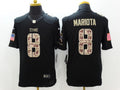 Men's Tennessee Titans Marcus Mariota #8 Black Authentic Game Jersey1