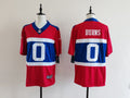 Men's New York Giants Brian Burns Jersey-Red