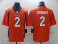 Men's Denver Broncos Patrick Surtain II #2 Orange Game Jersey1