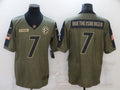 Men's Pittsburgh Steelers Ben Roethlisberger #7 Brown Game Player Jersey1