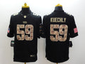 Men's Carolina Panthers Luke Kuechly #59 Black Alternate Game Jersey1