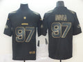 Men's San Francisco 49ers #97 Nick Bosa Black Player Game Jersey1