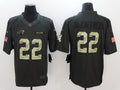 Men's Carolina Panthers #22 Christian McCaffrey Black Game Jersey1
