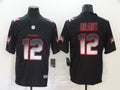 Men's Tampa Bay Buccaneers #12 Tom Brady Black Alternate Player Game Jersey1