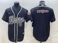 Men's Chicago Bears Black RFLCTV Limited Jersey1