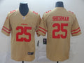 Men's San Francisco 49ers Richard Sherman #25 Gold Inverted Legend Jersey1