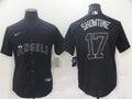 Men's Los Angeles Angels Shohei Ohtani #17 Black Game Player Jersey