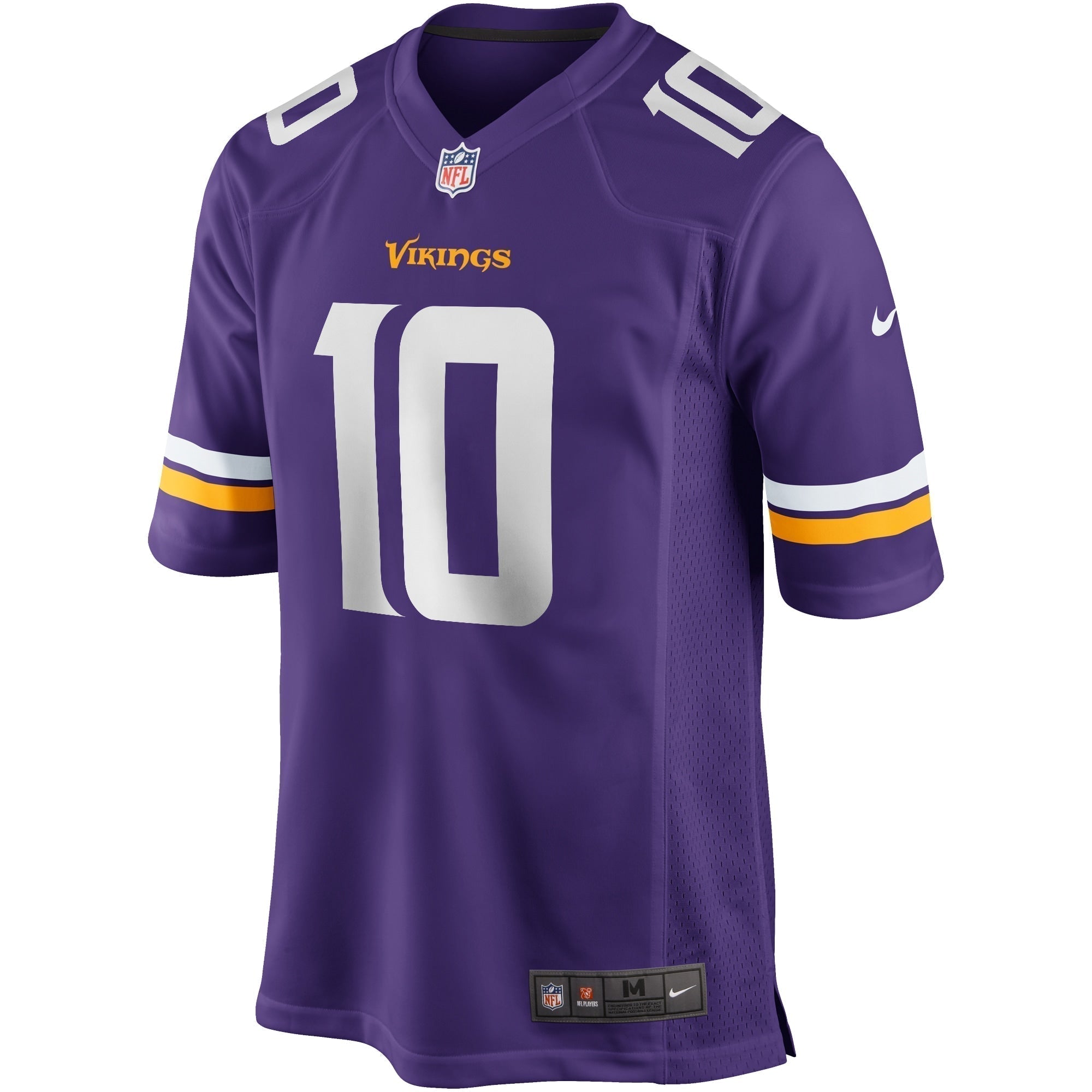 Fran Tarkenton Minnesota Vikings Nike Game Retired   Jersey - Purple