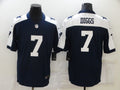 Men's Dallas Cowboys Trevon Diggs #7 Navy Game Jersey1