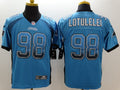 Men's Carolina Panthers Star Lotulelei #98 Blue Game Jersey1