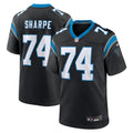 David Sharpe Carolina Panthers Nike Team Game Jersey -  Black