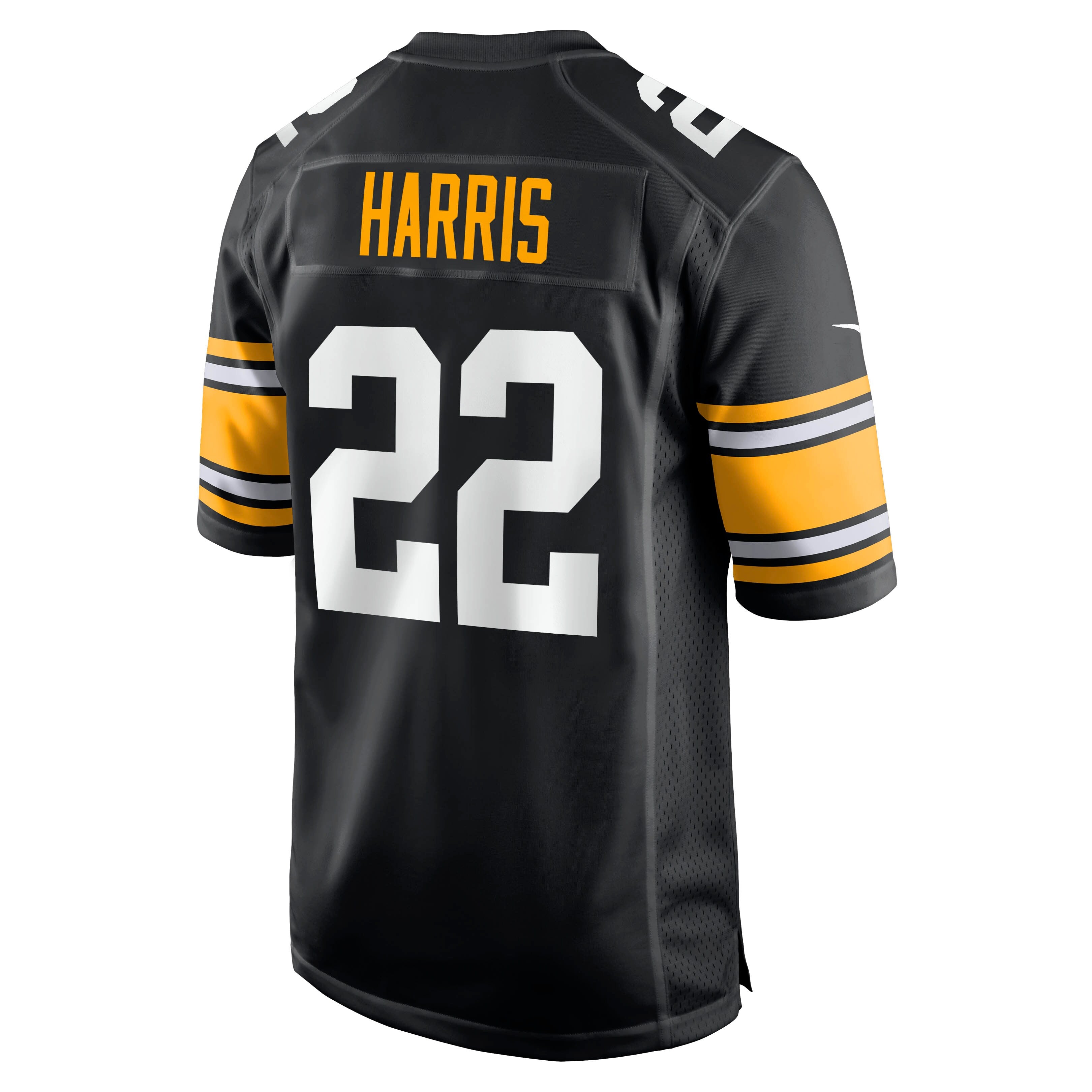 Najee Harris Pittsburgh Steelers Nike Game   Jersey - Black