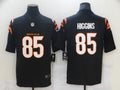 Men's Cincinnati Bengals Tee Higgins #85 Black Game Player Jersey1