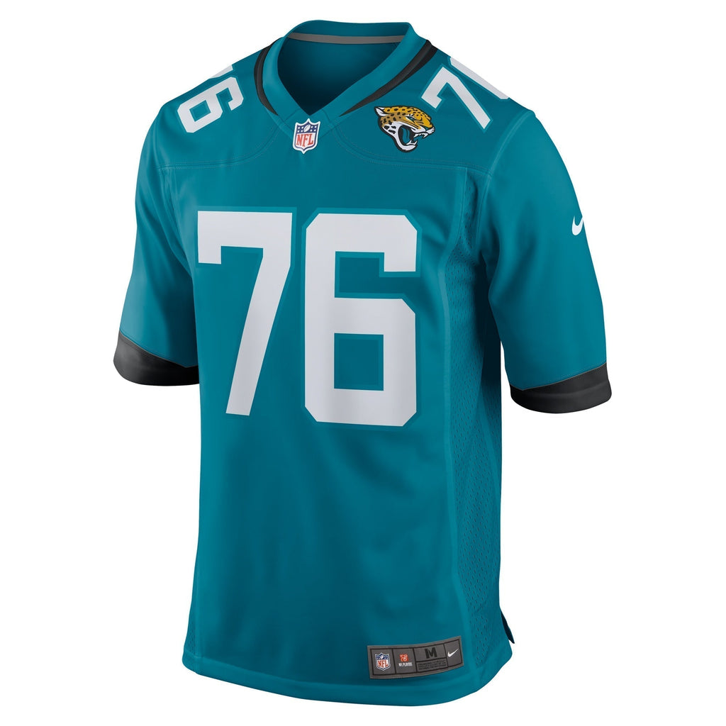 Ezra Cleveland Jacksonville Jaguars Nike  Game Jersey -  Teal
