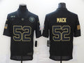 Men's Chicago Bears Khalil Mack #52 Black Game Replica Jersey1