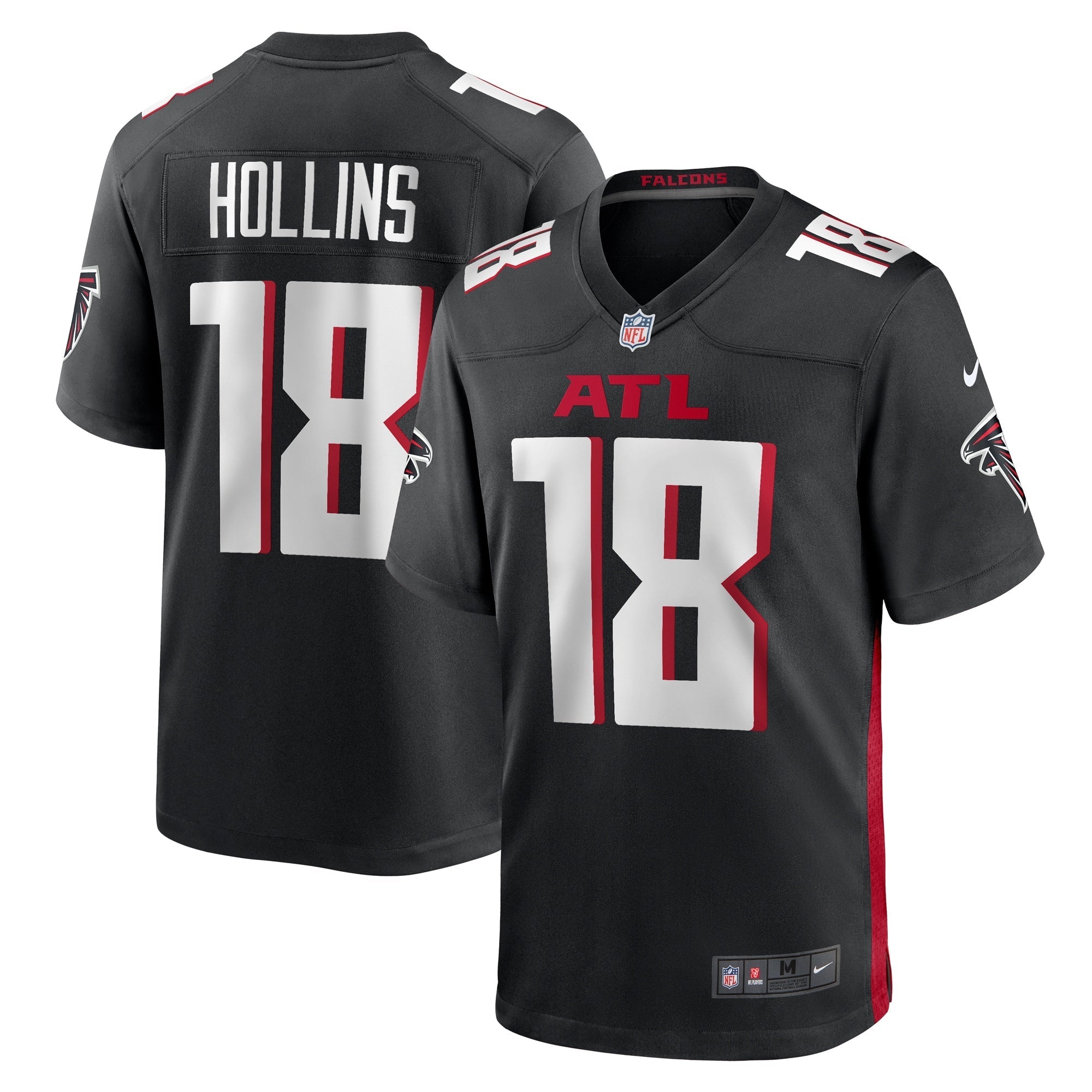 Mack Hollins Atlanta Falcons Nike Game   Jersey - Black
