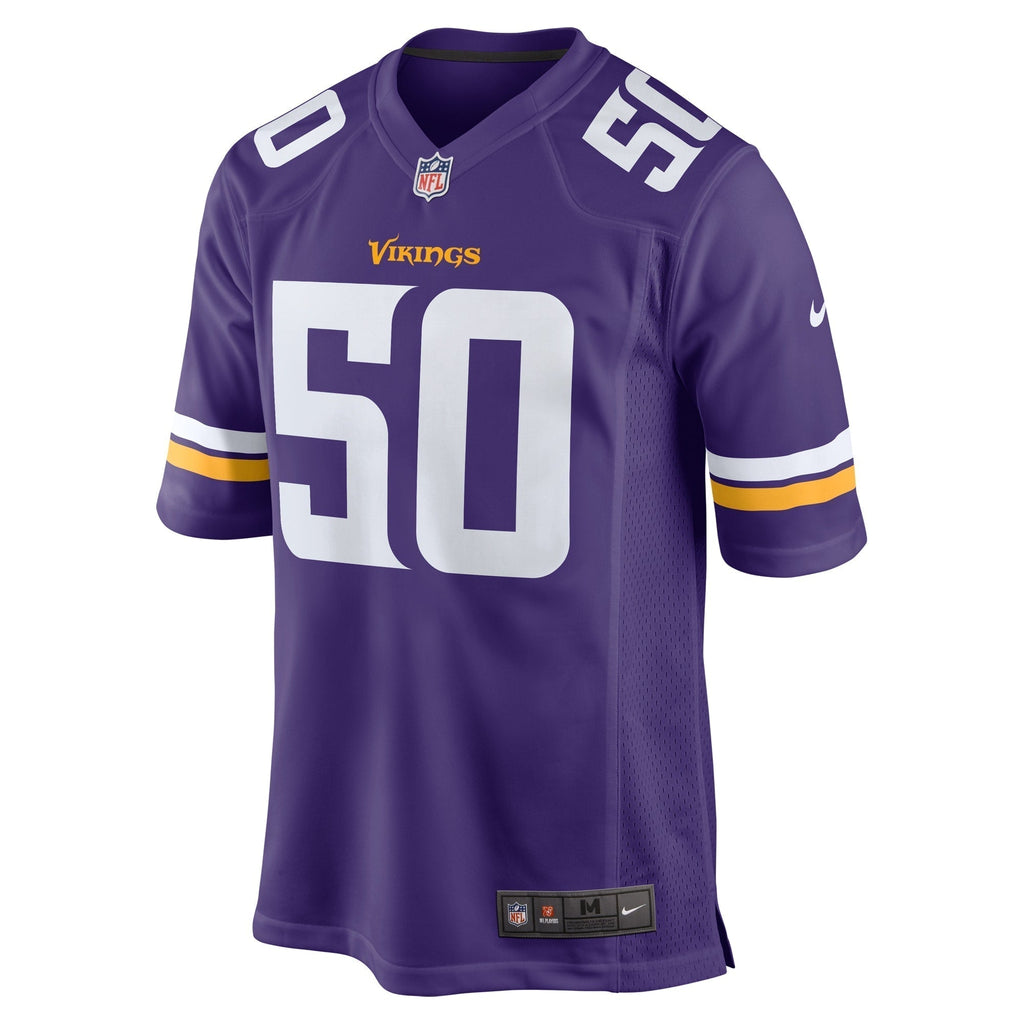 Levi Drake Rodriguez Minnesota Vikings Nike Game Jersey -  Purple