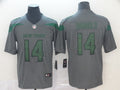 Men's New York Jets Sam Darnold #14 Gray Game Jersey1