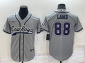Men's Dallas Cowboys CeeDee Lamb #88 Gray Game Jersey1 Joint Edition