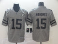 Men's Kansas City Chiefs Patrick Mahomes Gray Game Jersey1