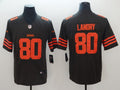 Men's Cleveland Browns Jarvis Landry Black Game Jersey1