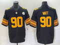 Men's Pittsburgh Steelers T.J. Watt #90 Black Alternate Legend Jersey1