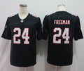 Men's Atlanta Falcons Devonta Freeman #24 Black Game Jersey1
