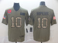 Men's Houston Texans DeAndre Hopkins #10 Brown Game Player Jersey1