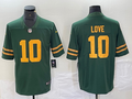 Men's Green Bay Packers Jordan Love #10 Green Alternate Game Jersey1