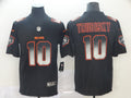 Men's Chicago Bears #10 Mitch Trubisky Black Game Player Jersey1