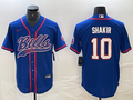 Men's Buffalo Bills Khalil Shakir #10 Royal Player Jersey1 Joint Edition