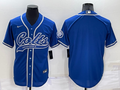 Men's Indianapolis Colts Royal Blank Jersey1